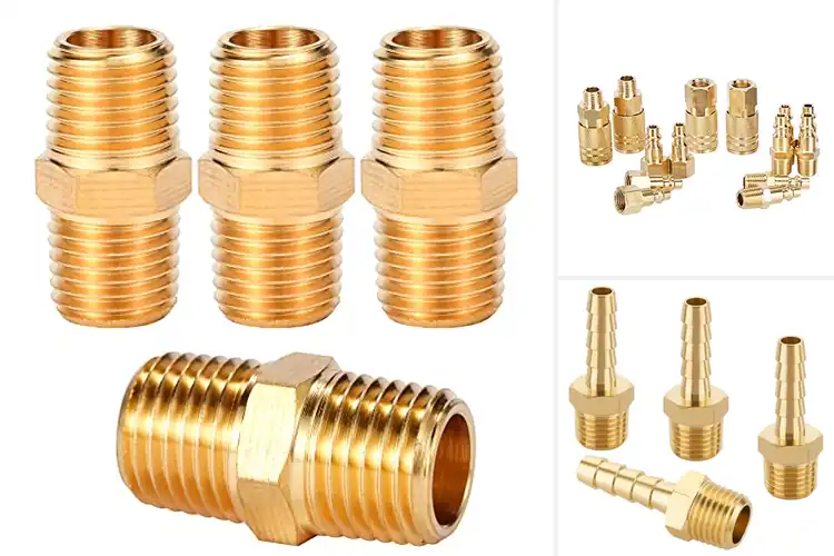 Detailed view of Best 1/4 NPT Fitting