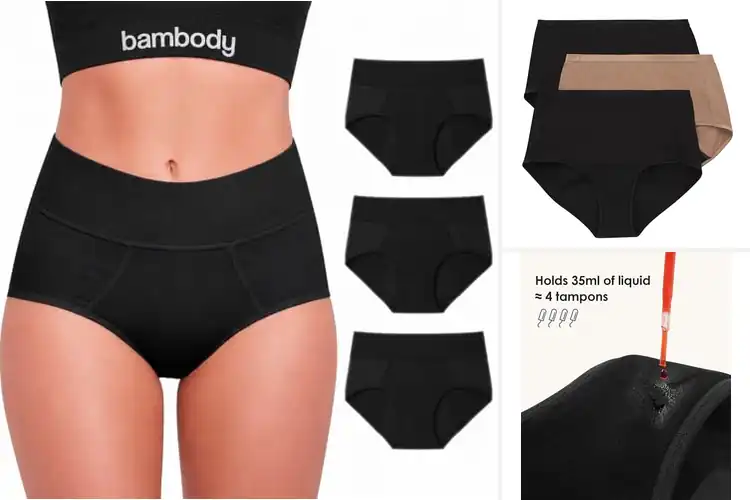 Detailed view of Best Absorbent Period Underwear