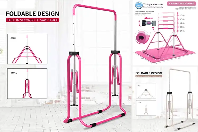 Detailed view of Best Adjustable Gymnastics Bars