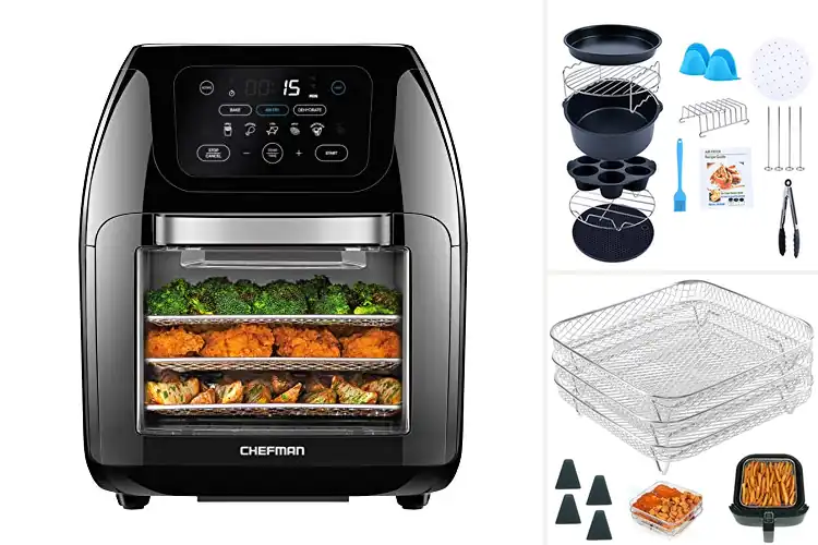 Detailed view of Best Air Fryers with Accessories