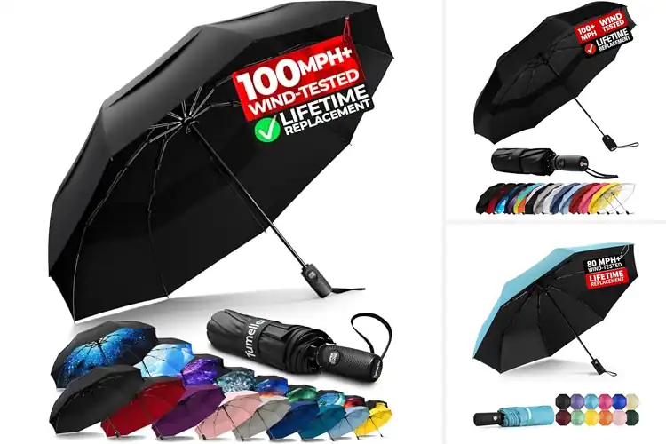 Detailed view of Best Auto Open Close Umbrellas