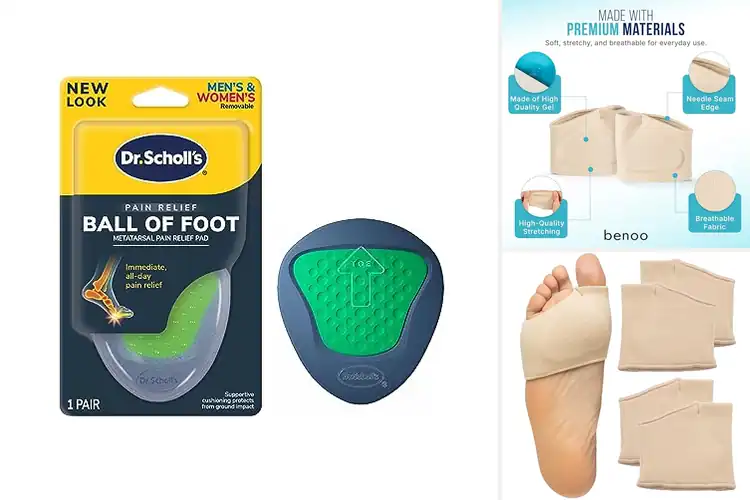 Detailed view of Best Ball Of Foot Cushion With Gel Pad