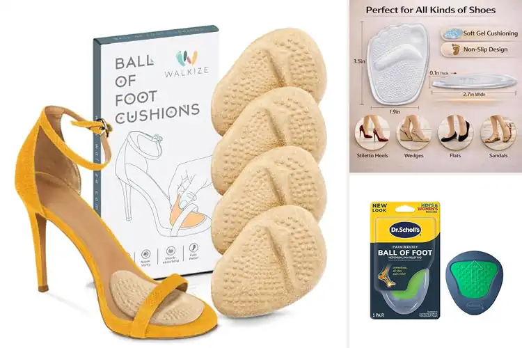 Detailed view of Best Ball Of Foot Cushions: Top 10 Picks for All-Day Comfort