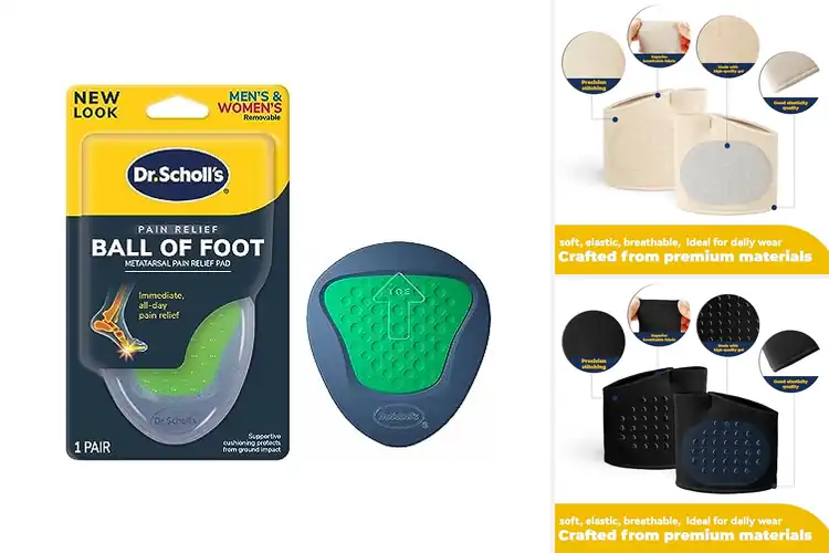 Detailed view of Best Ball Of Foot Pain Relief Pad