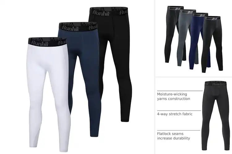 Detailed view of Best Boys All-Weather Compression Pants