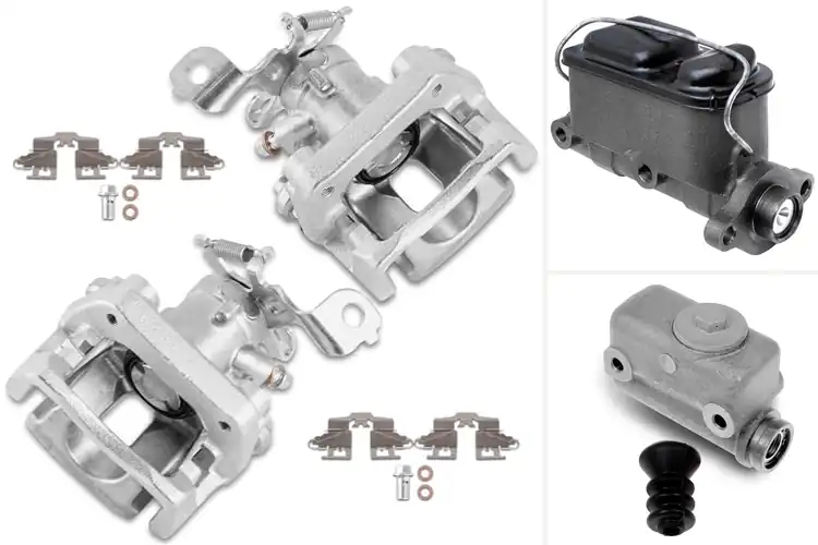 Detailed view of Best Brake System Components