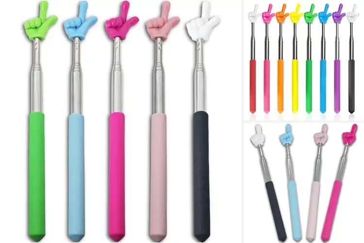 Detailed view of Best Classroom Pointing Sticks for Interactive Learning
