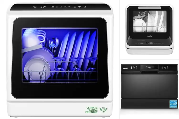 Detailed view of Best Compact Countertop Dishwashers