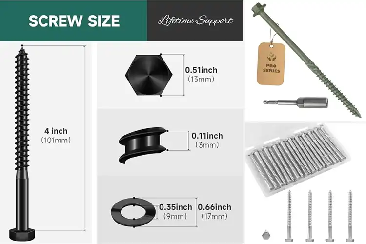 Detailed view of Best Corrosion-Resistant Wood Bolts