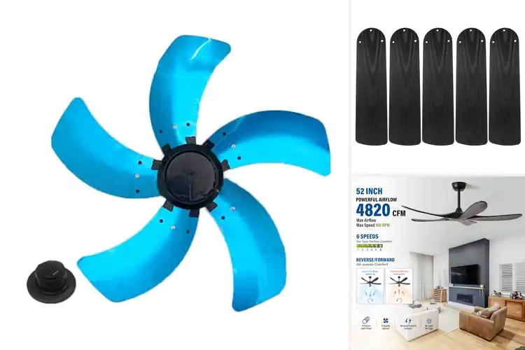 Detailed view of Best Five-Blade Fan Assemblies