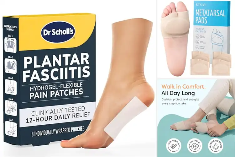 Detailed view of Best Foot Pain Relief Pads