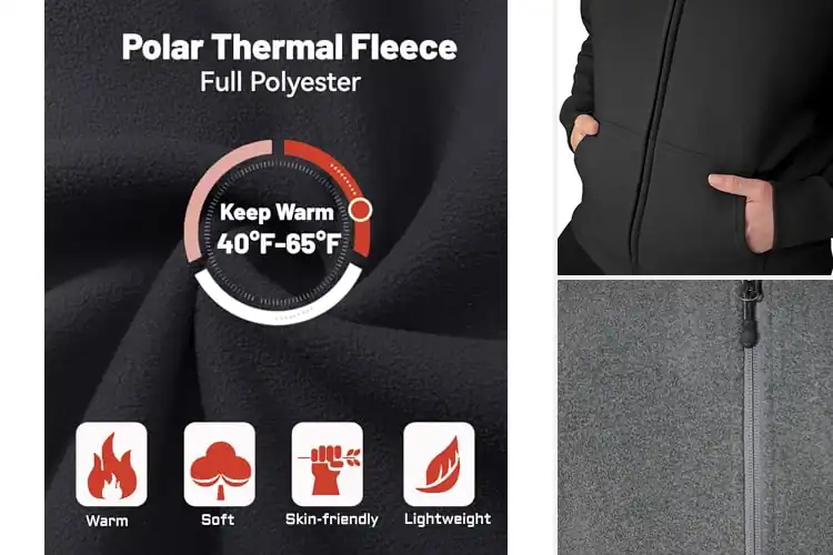 Detailed view of Best Full Zip Jackets For Women: Stay Cozy in Style