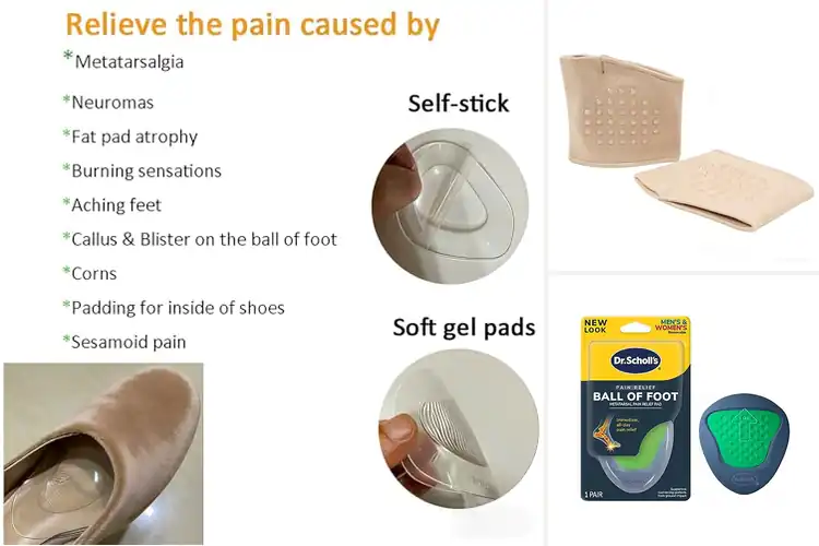 Detailed view of Best Gel Pad For Ball Of Foot Cushion