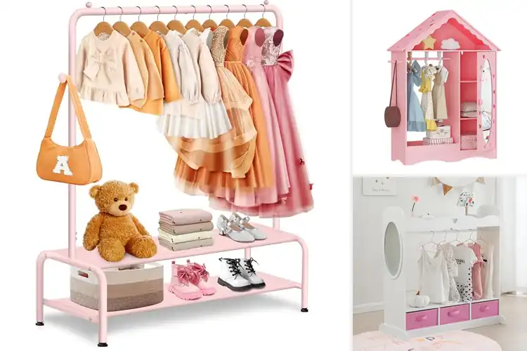 Detailed view of Best Girls Wardrobes: Inspire Creativity & Organization