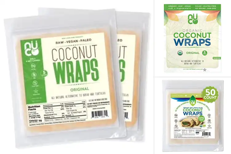 Detailed view of Best Gluten Free Coconut Wraps