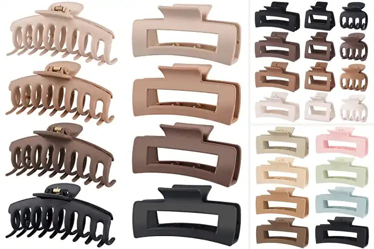 Detailed view of Best Hair Claw Clips: Top Picks for Thick & Curly Hair
