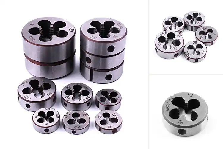 Detailed view of Best Hand Thread Dies