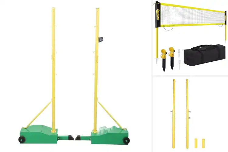 Detailed view of Best Heavy-Duty Badminton Poles