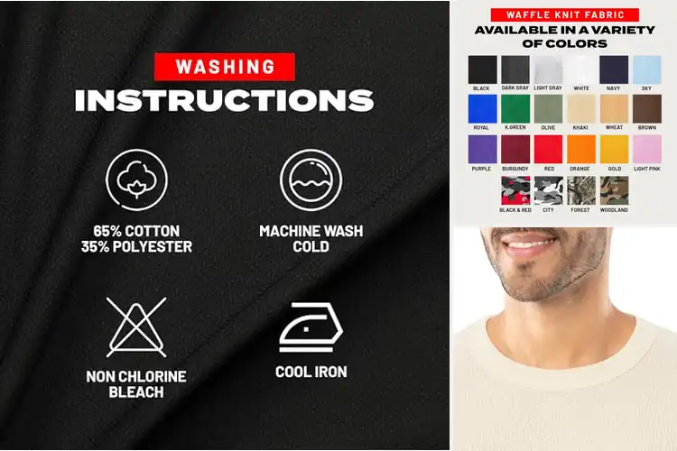Detailed view of Best Heavyweight Thermal Shirts