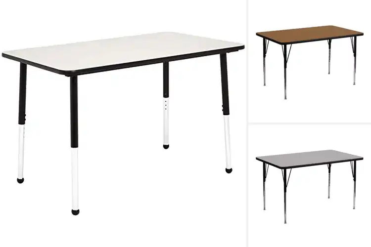 Detailed view of Best Height Adjustable Activity Tables