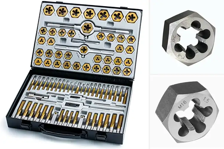 Detailed view of Best Hex Dies
