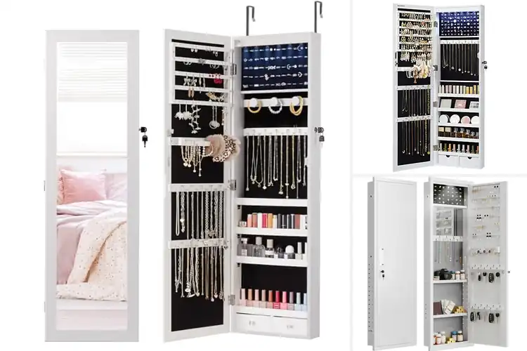 Detailed view of Best Hidden Jewelry Cabinet