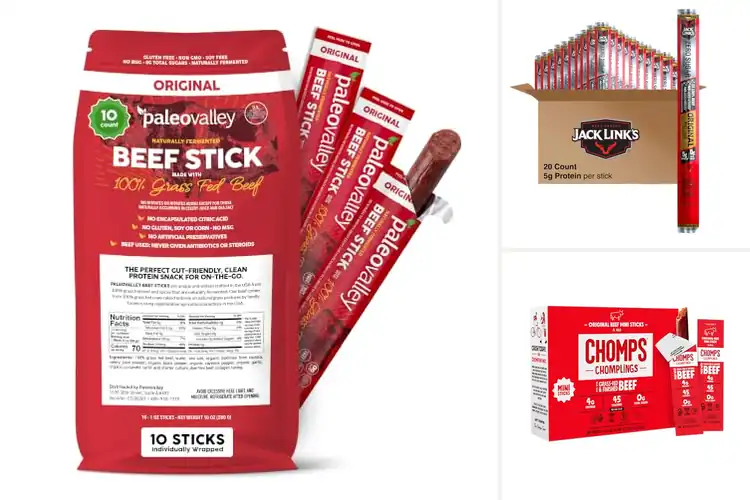 Detailed view of Best Keto Beef Sticks