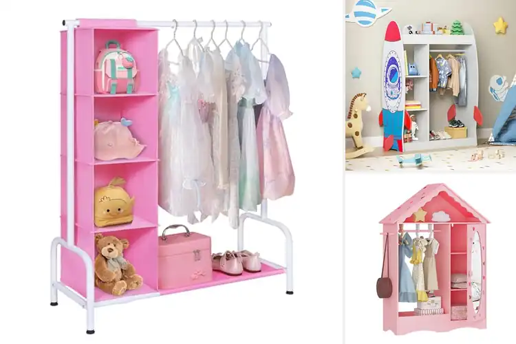 Detailed view of Best Kid Closet With Ample Storage Space