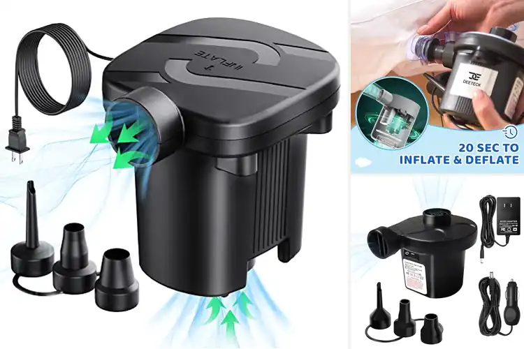 Detailed view of Best Kids Air Mattress Pumps