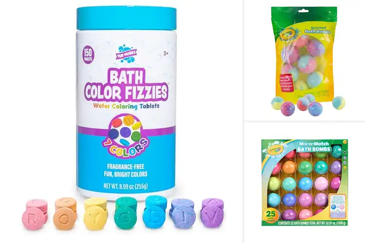 Detailed view of Best Kids Bath Bombs: Safe, Fun, Colorful Bath Time