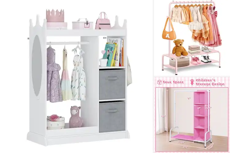 Detailed view of Best Kids Dress Up Storage: Tidy, Fun & Creative Organizers