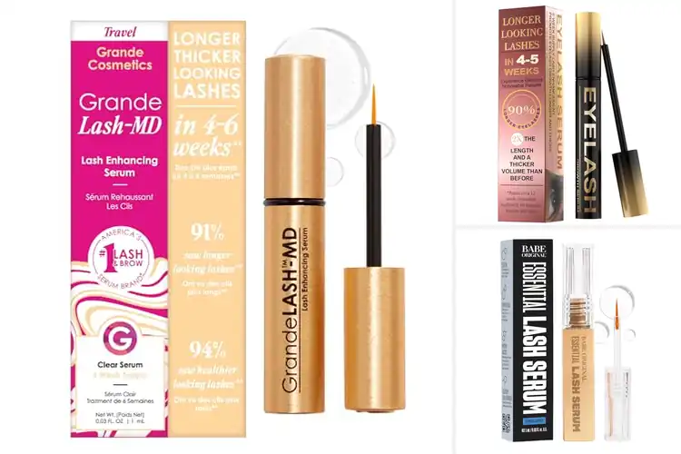Detailed view of Best Lash Serums: Unlock Longer, Fuller Lashes Naturally