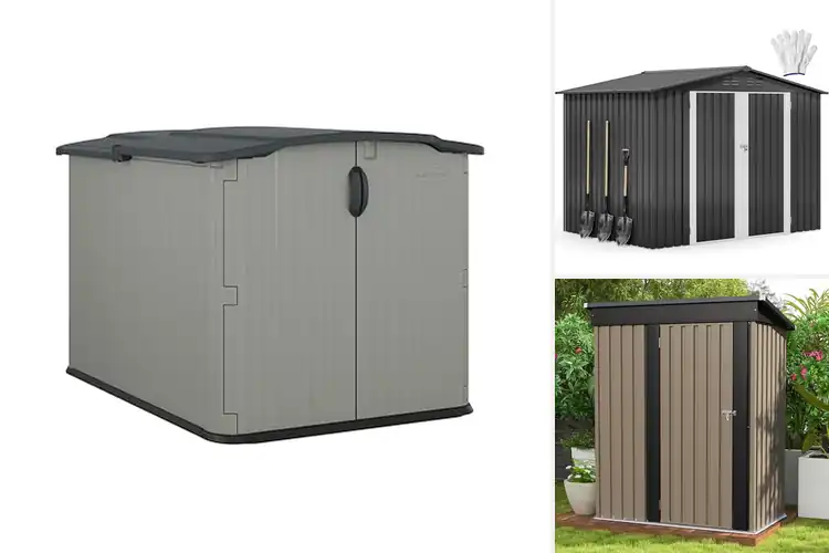 Detailed view of Best Lawn Mower Storage Sheds