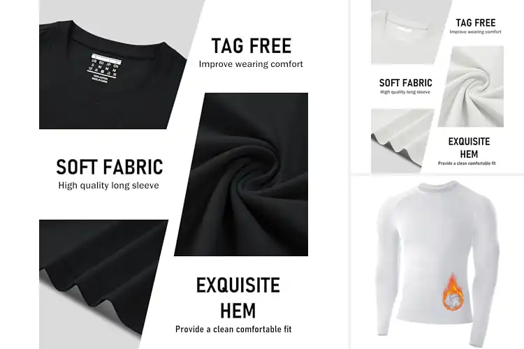 Detailed view of Best Mens Winter Layering Shirts: Stay Warm & Stylish
