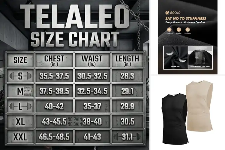 Detailed view of Best Men’s Workout Tank Tops