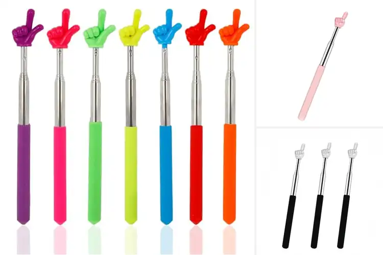 Detailed view of Best Metal Plastic Pointer Sticks