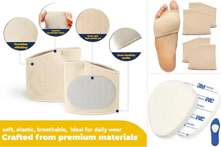 Detailed view of Best Metatarsalgia Support Pads