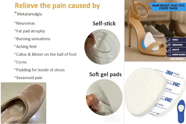 Detailed view of Best Morton’s Neuroma Relief Pads