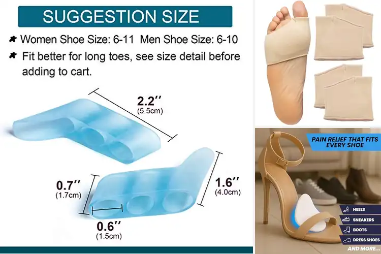 Detailed view of Best Morton’s Neuroma Reliefs