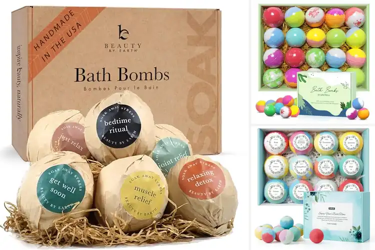 Detailed view of Best Natural Bath Bombs
