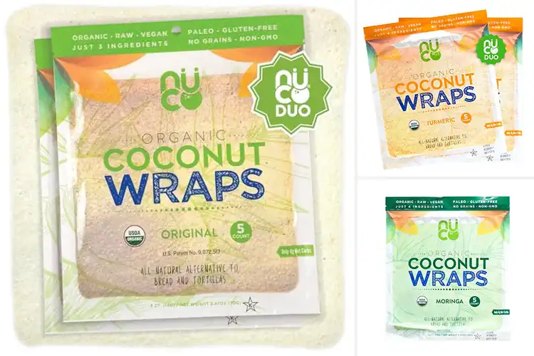 Detailed view of Best No Salt Added Wraps