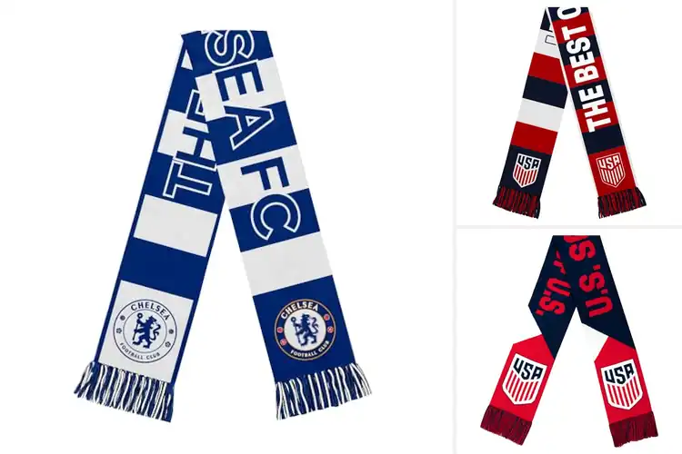 Detailed view of Best Officially Licensed Football Scarves