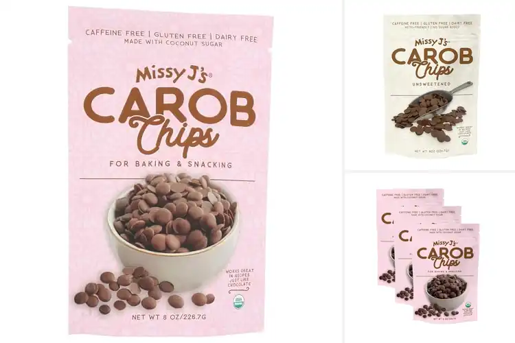 Detailed view of Best Organic Carob Chips: Healthy Guilt-Free Treat