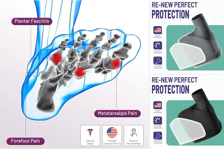 Detailed view of Best Orthopedic Metatarsal Pads
