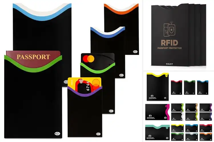 Detailed view of Best Passport RFID Sleeves
