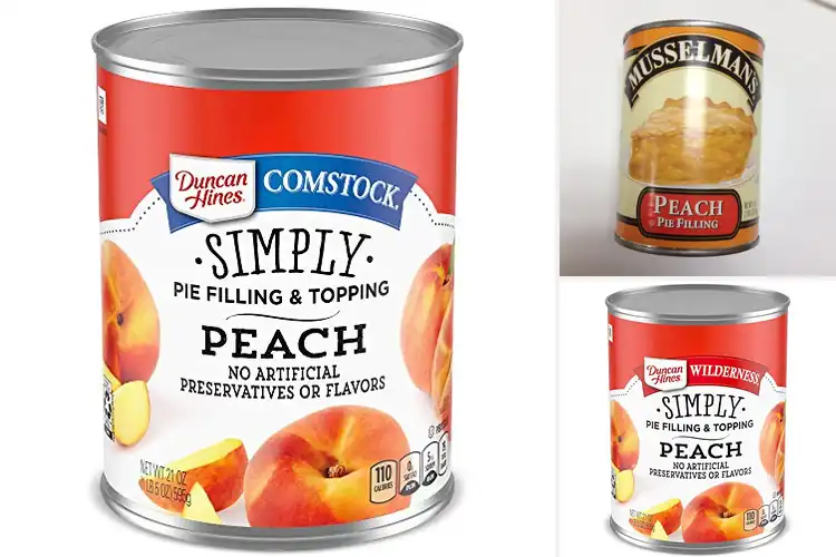 Detailed view of Best Peach Pie Fillings
