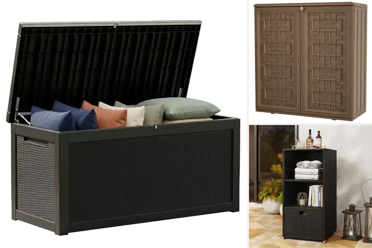 Detailed view of Best Pool Accessory Cabinets