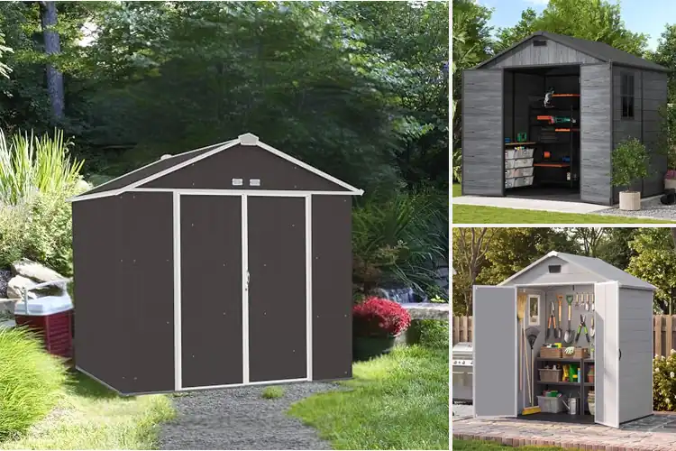 Detailed view of Best Quick Assembly Storage Sheds