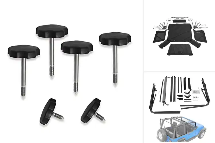 Detailed view of Best Replacement Soft Top Frames: Upgrade Your Jeep Smoothly