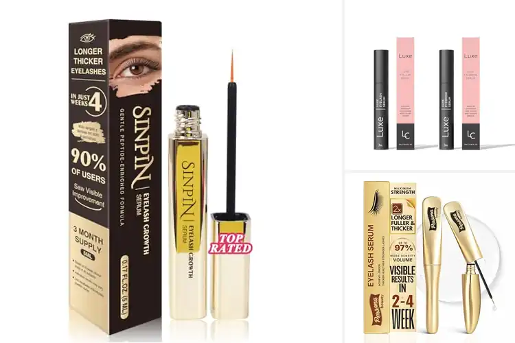 Detailed view of Best Results In Four Weeks For Lashes And Brows